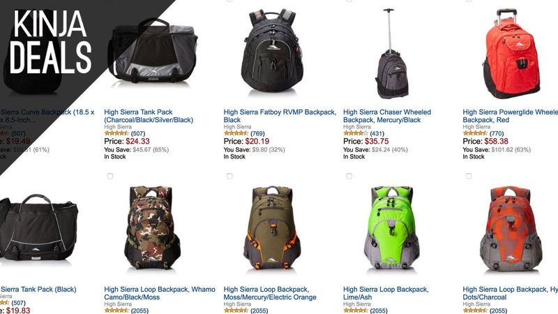 Illustration for article titled Sunday's Best Deals: BlenderBottles, High Sierra Bags, Roomba, and More